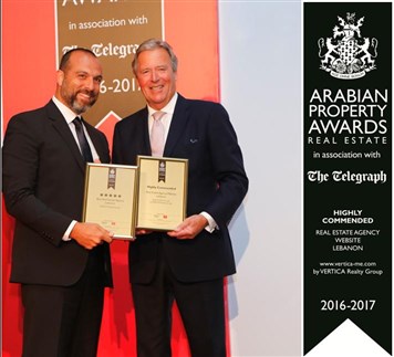 Arabian Property Award for Real Estate 2016-2017